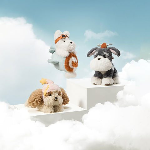 BC TOYS 搖尾巴毛絨掛飾玩具