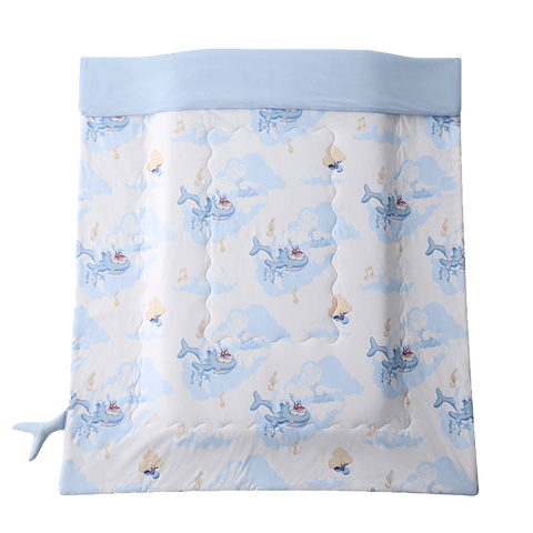 山茶花嬰兒涼被