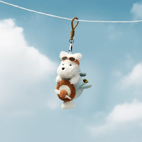 BC TOYS 搖尾巴毛絨掛飾玩具